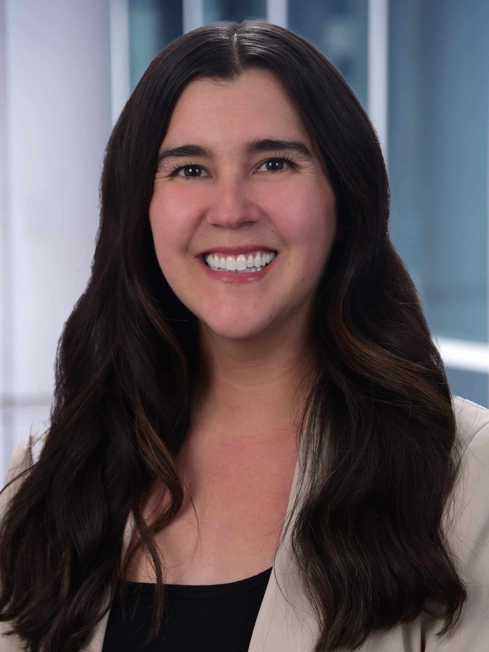 Professional headshot portrait of Christina Nelson