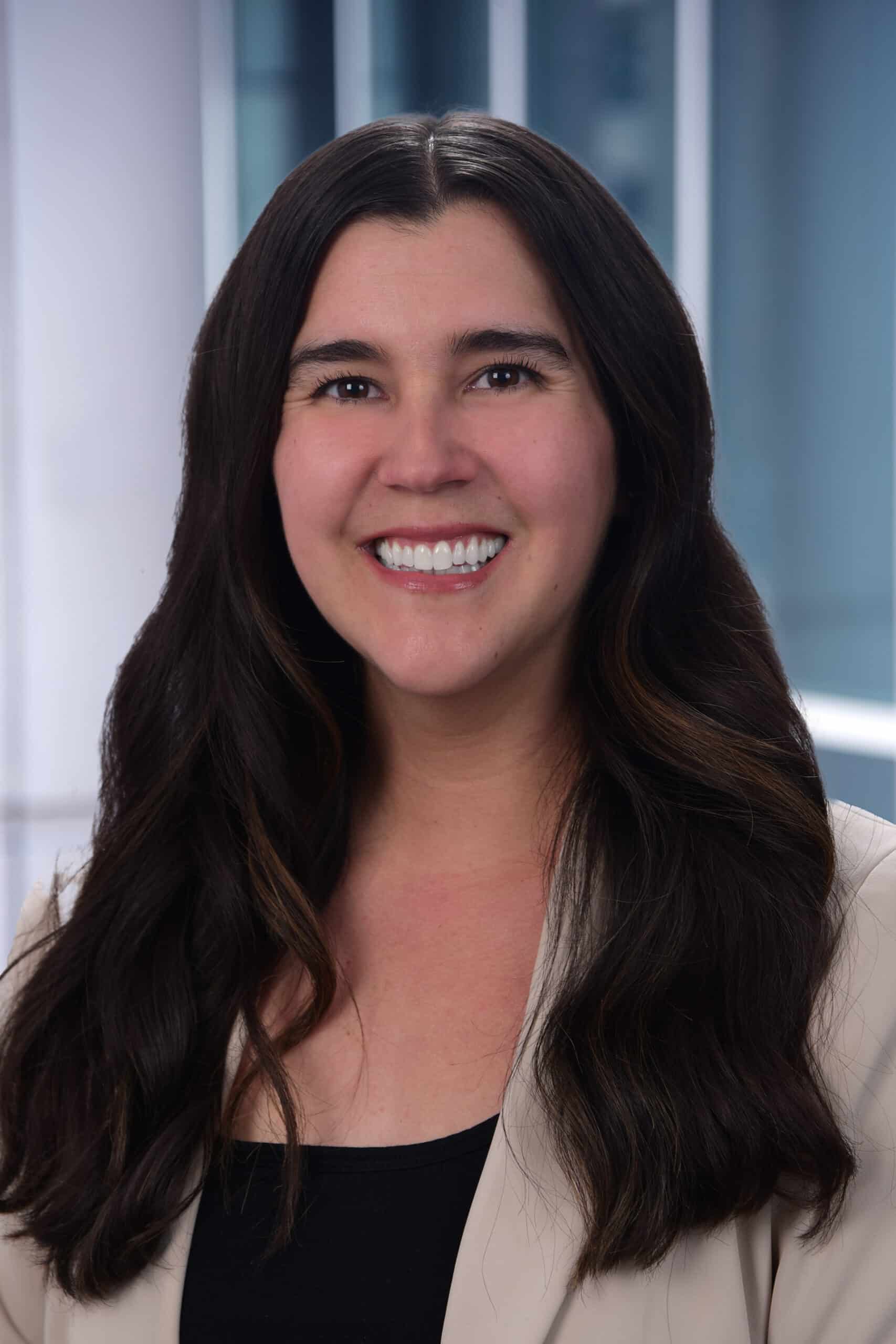 Professional headshot portrait of Christina Nelson